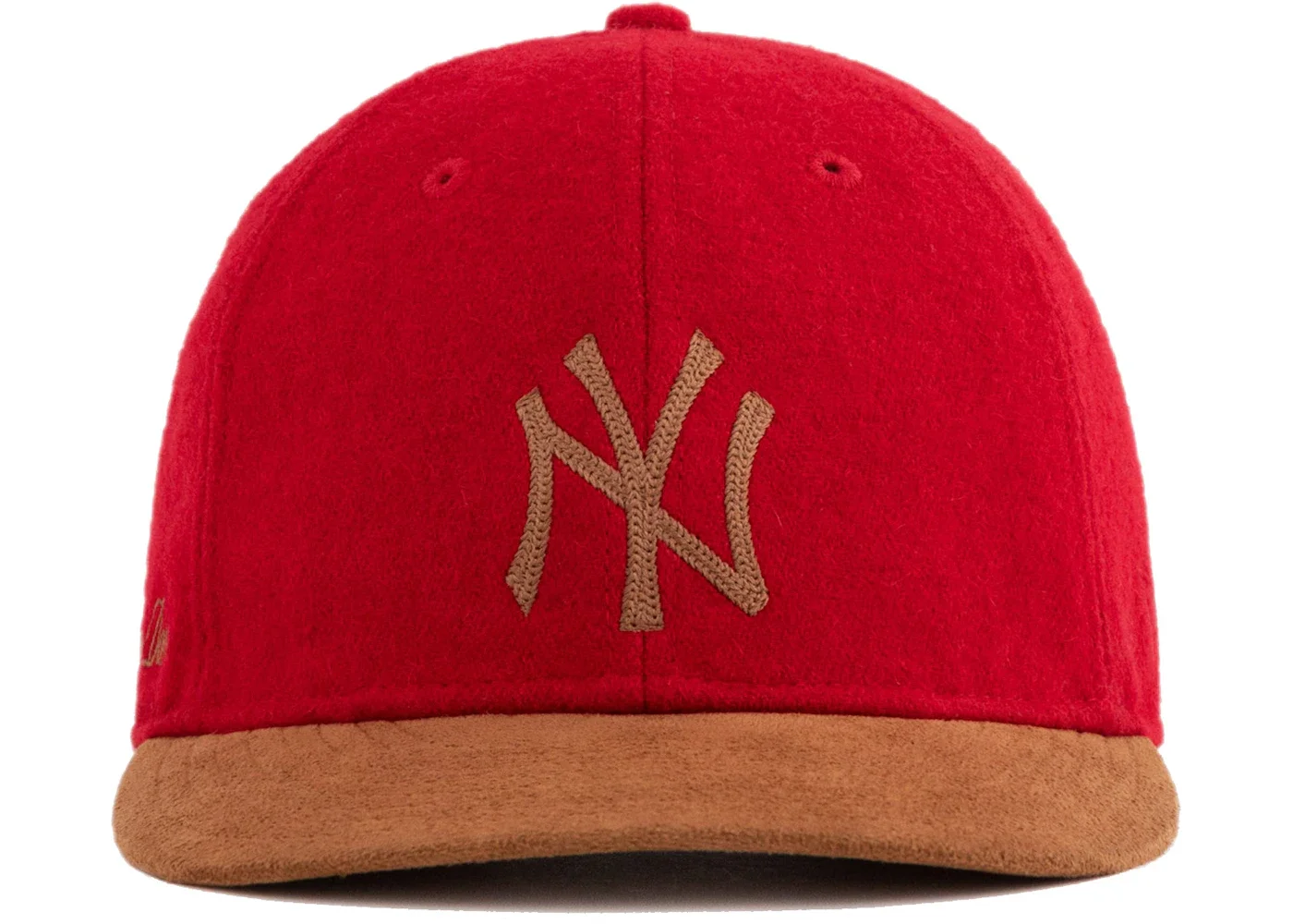Aime Leon Dore New Era Melton Wool Yankees Hat Red - 1