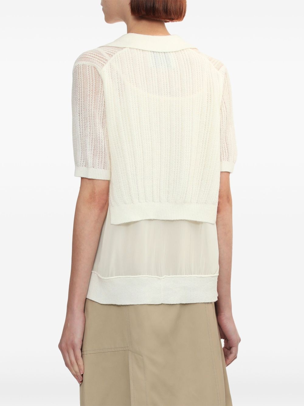 layered polo top - 4