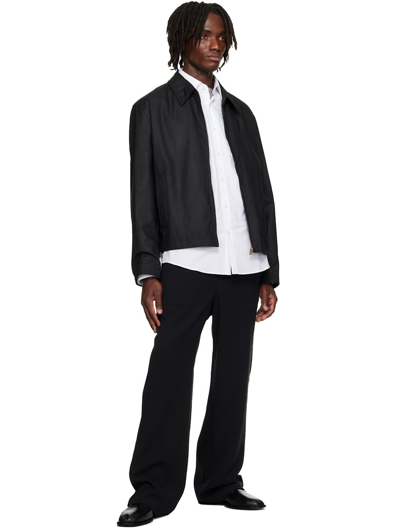 HUGO Black Water-Repellent Jacket outlook