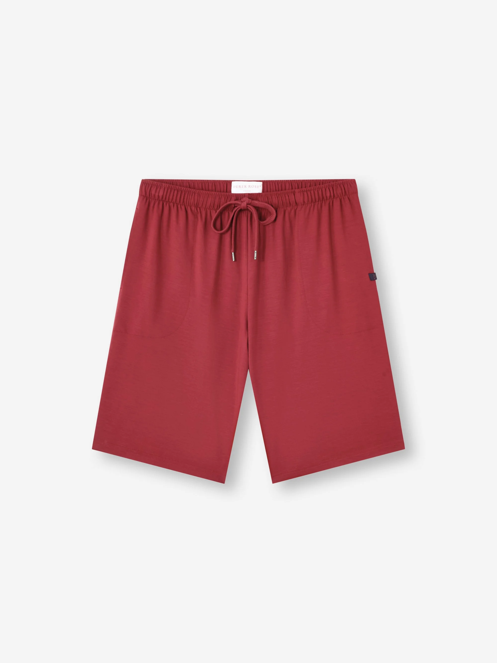 Basel Micro Modal Lounge Shorts Rustic Red - 1
