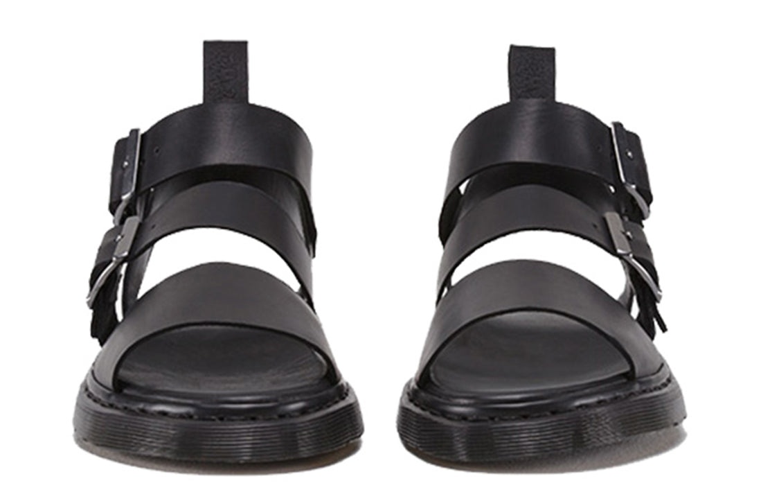 Dr. Martens Gryphon Brando Leather Gladiator Sandals 'Black' 15695001 - 4