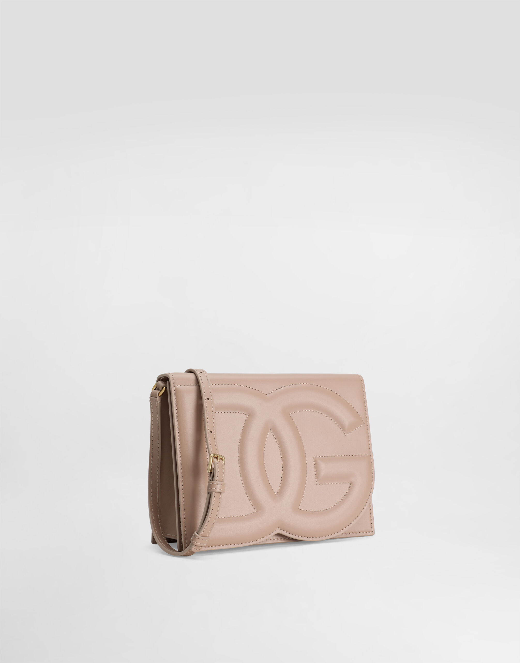 Calfskin DG Logo crossbody bag - 3