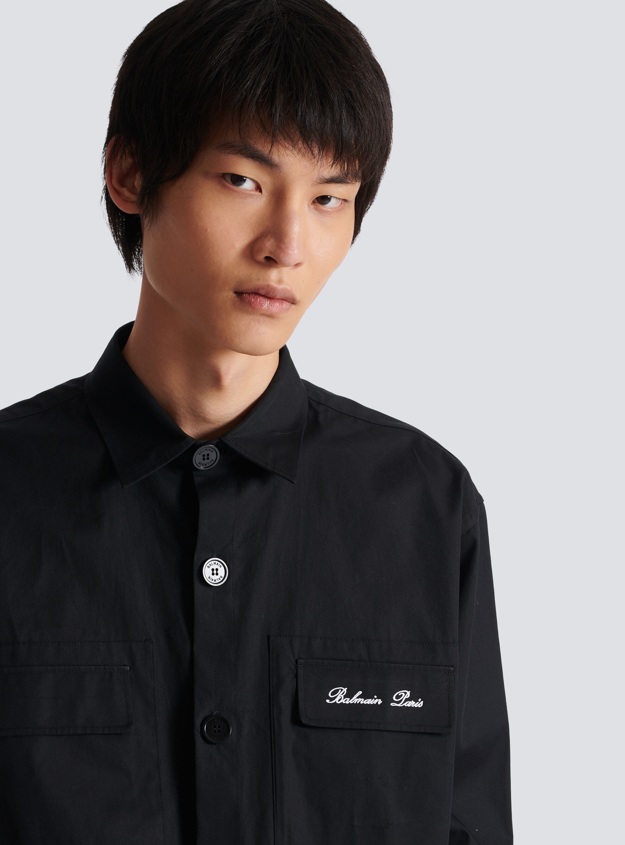 Balmain Signature overshirt - 7