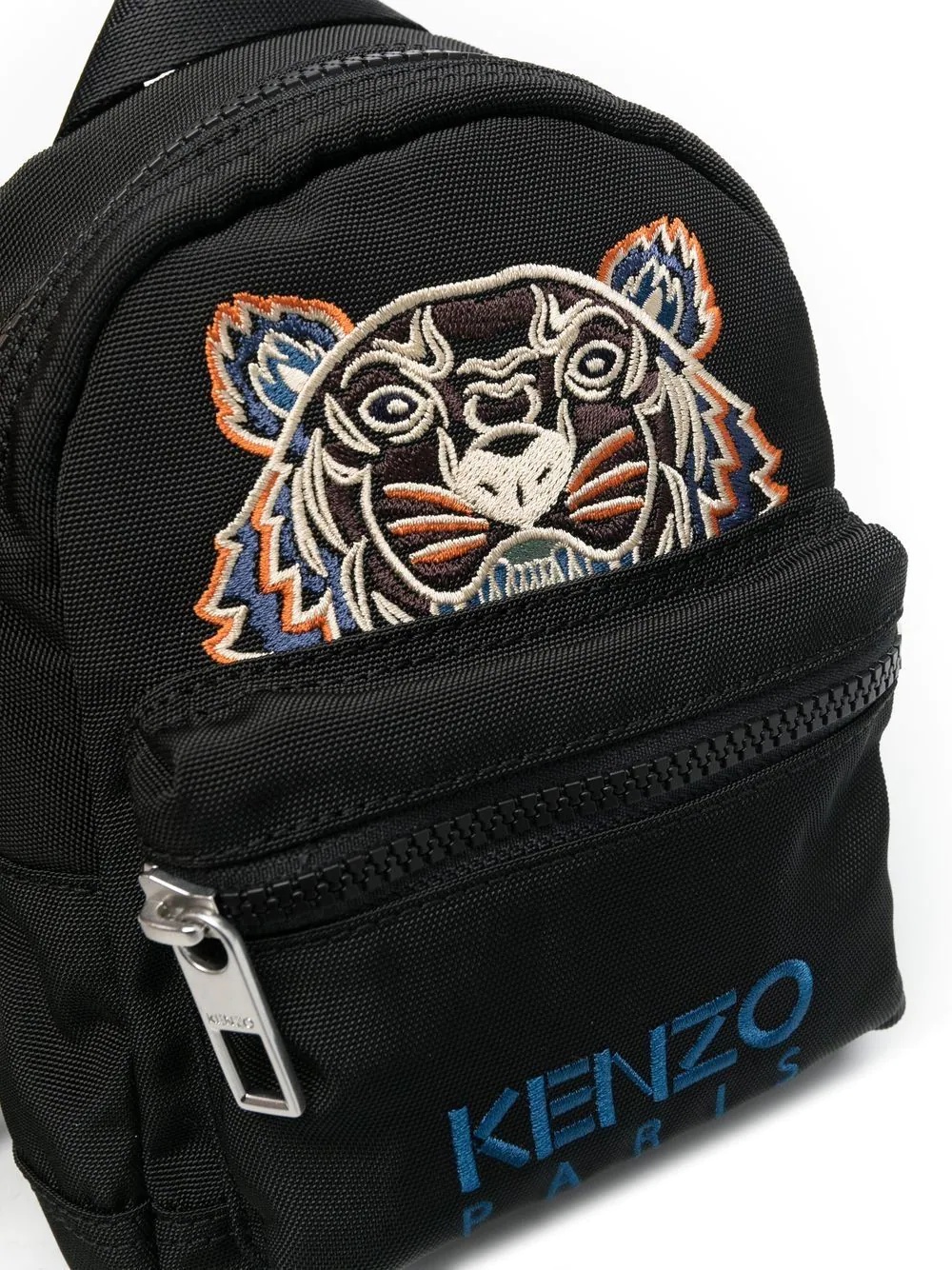 embroidered logo backpack - 4