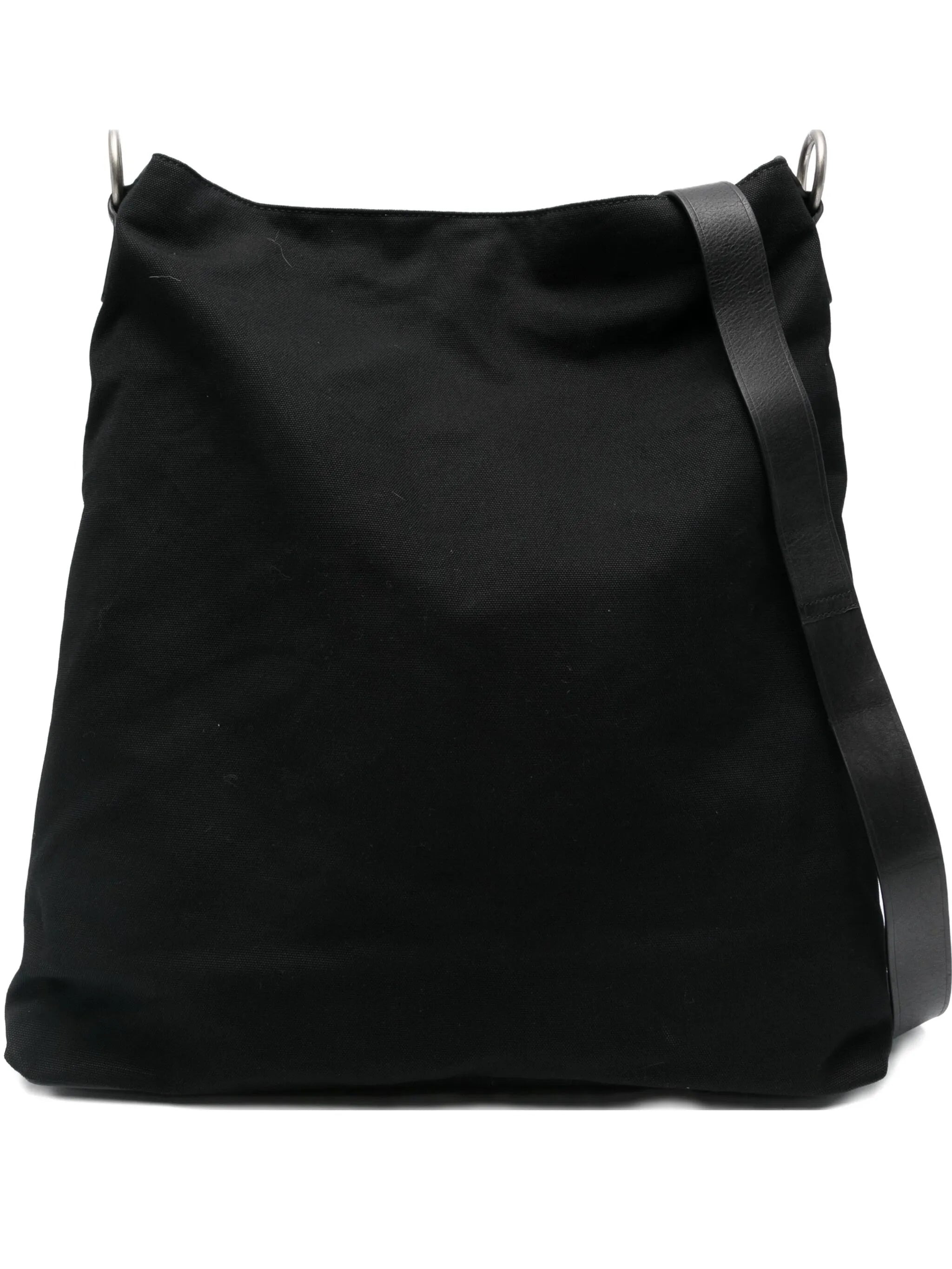 Dries Van Noten Leather-strap Canvas Tote Bag - 1