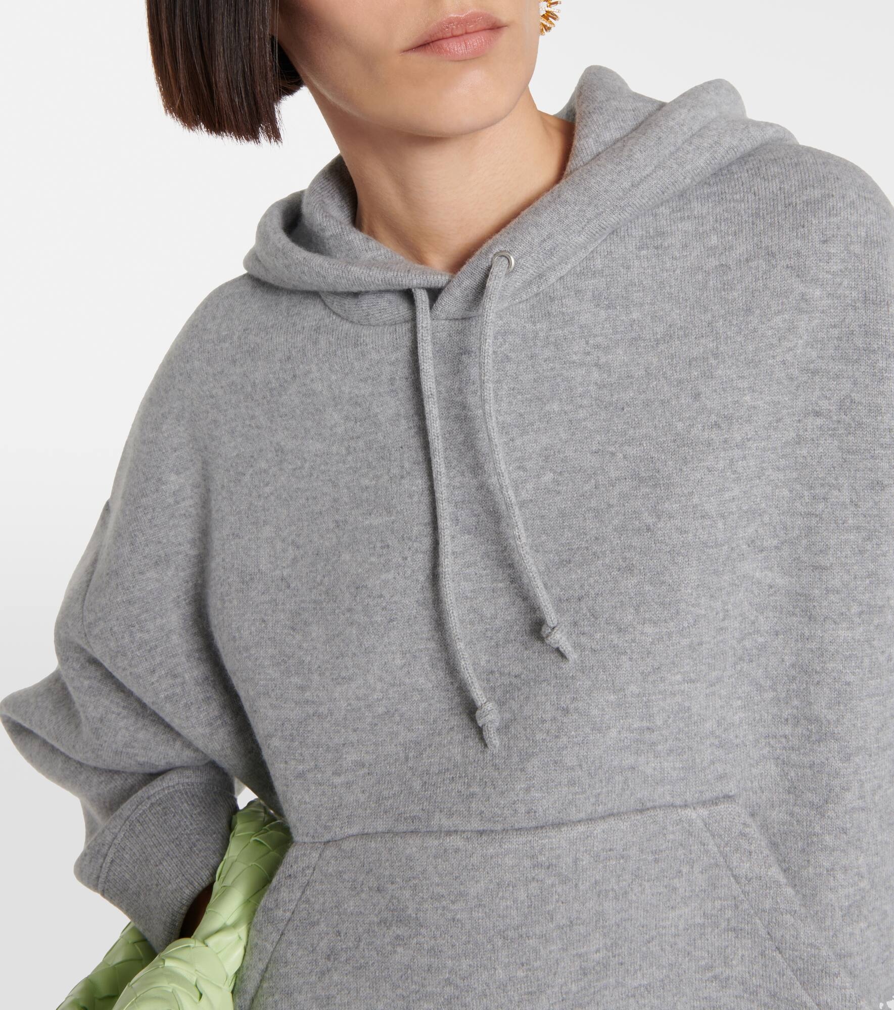 Cashmere-blend hoodie - 4