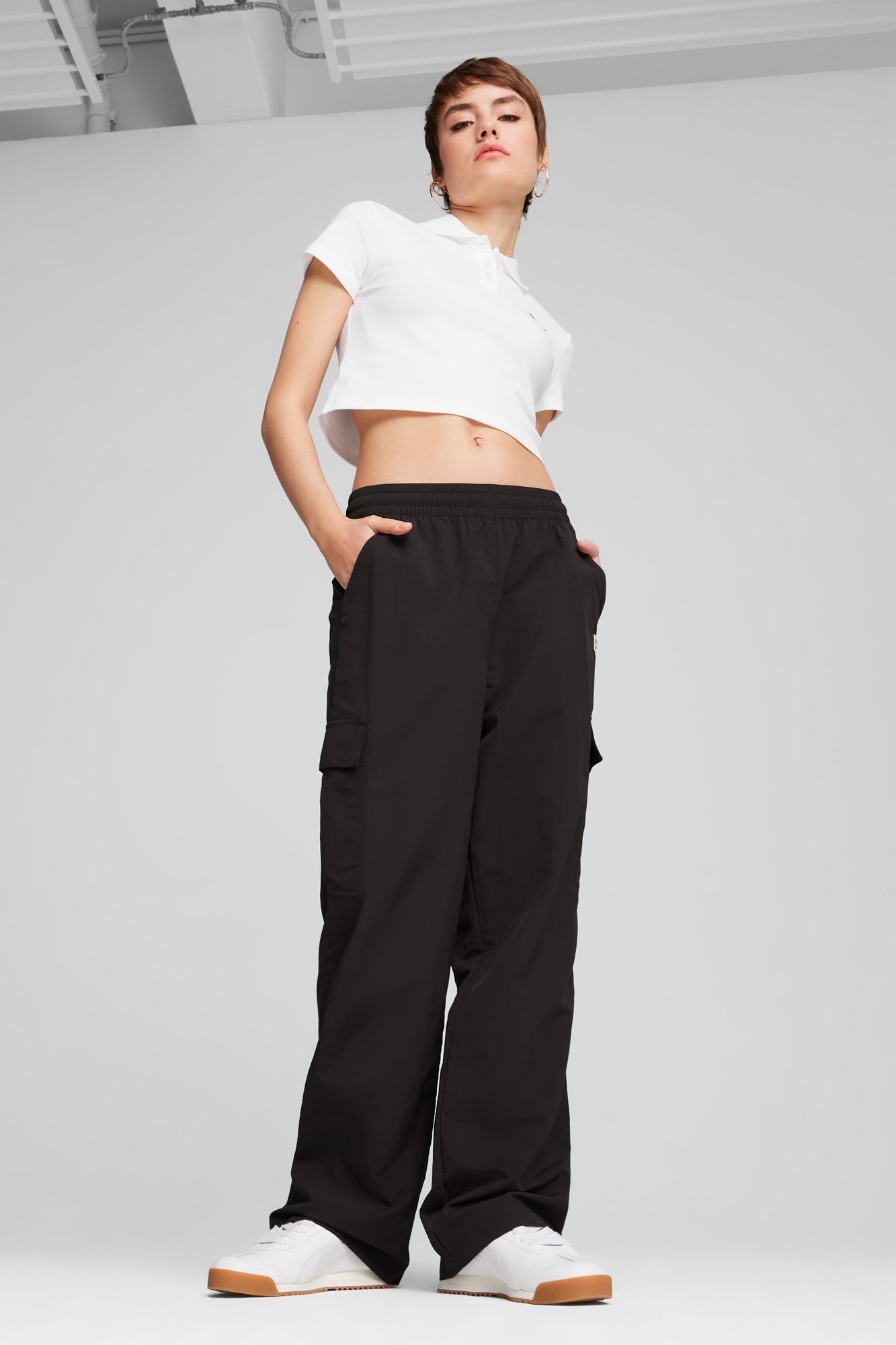 DOWNTOWN Women's Cargo Pants - 5