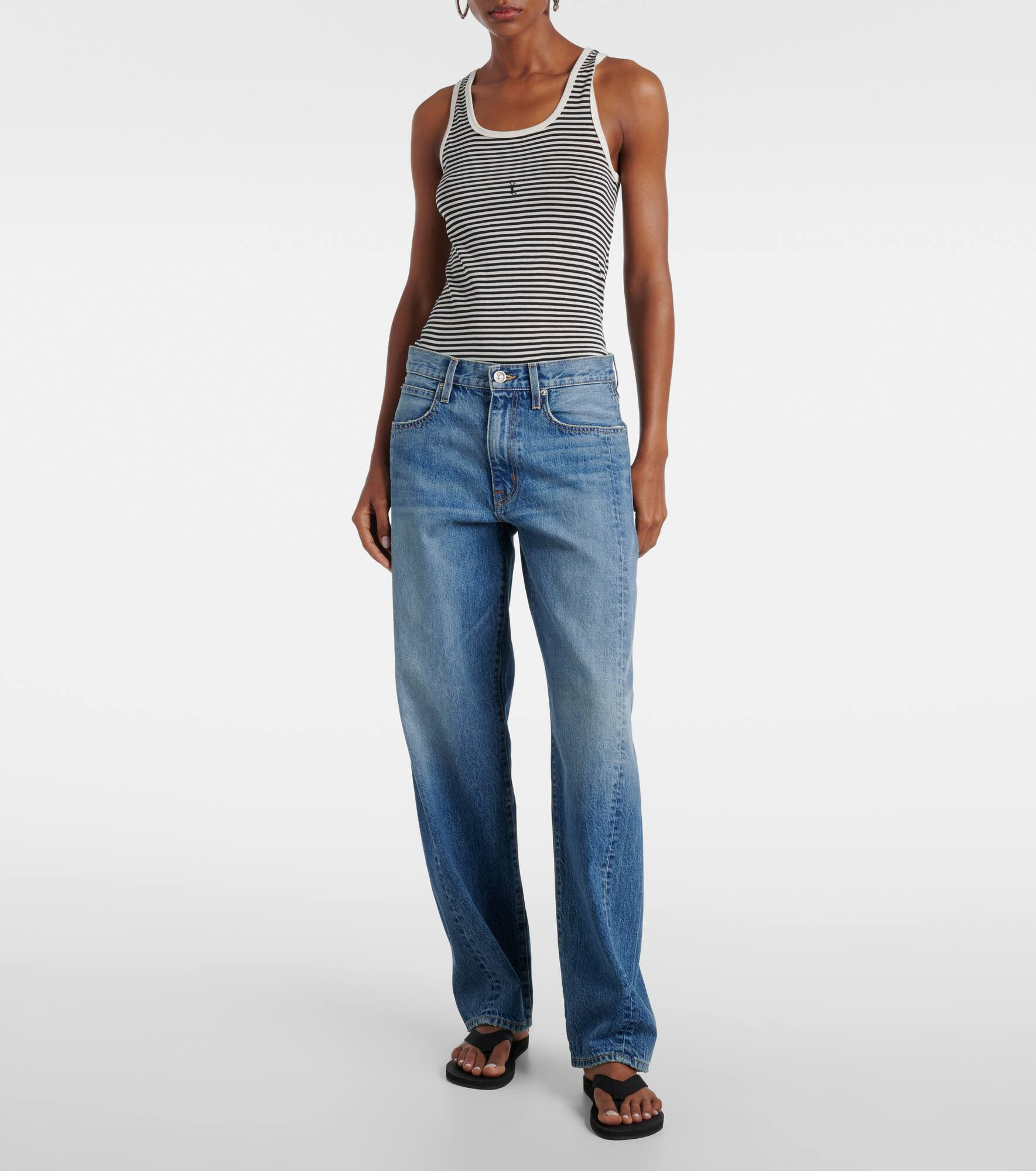 Jackson low-rise wide-leg jeans - 7