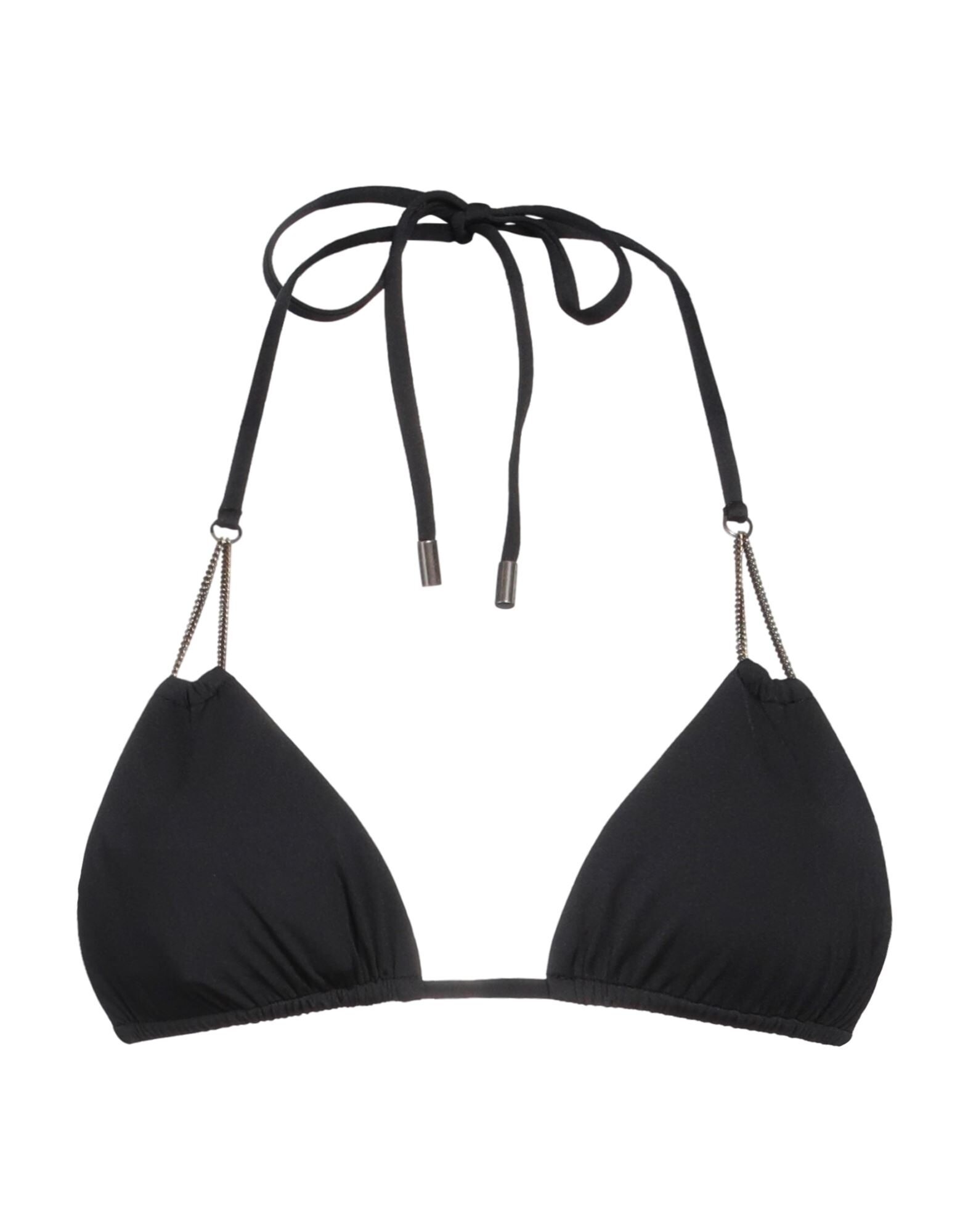 SAINT LAURENT Black Women's Bikini yoox REVERSIBLE