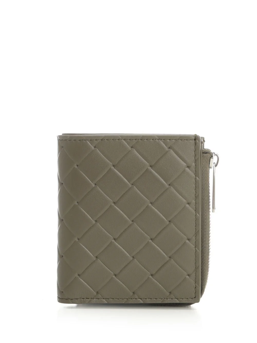 Bottega Veneta Men Stamp Bi-Fold Braided Wallet - 1