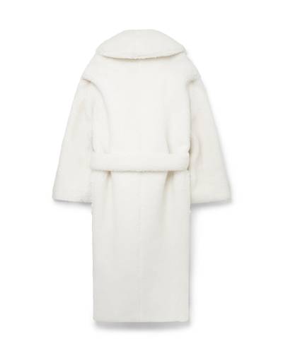 CASABLANCA Off-White Faux Shearling Coat outlook