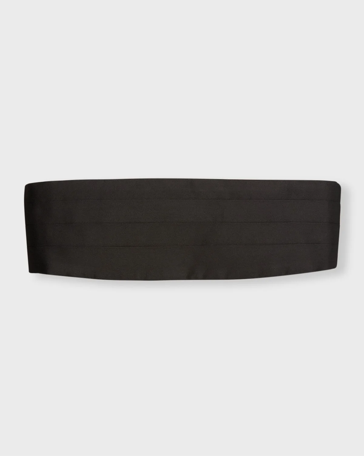 Men's Pleated Silk Cummerbund - 1