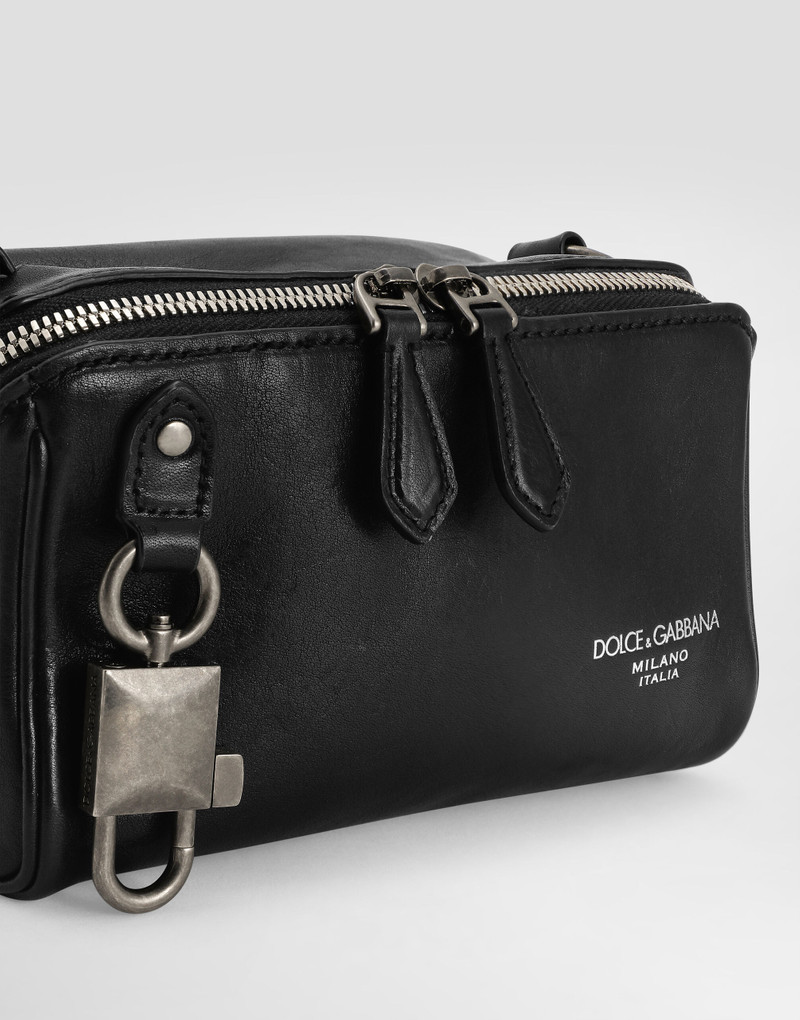 Lock tempesta calfskin crossbody bag 6