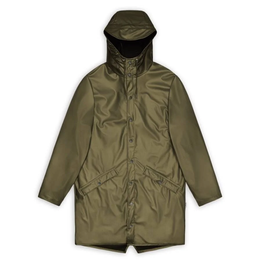 Rains Revel Lightweight Waterproof Long Jacket - 1