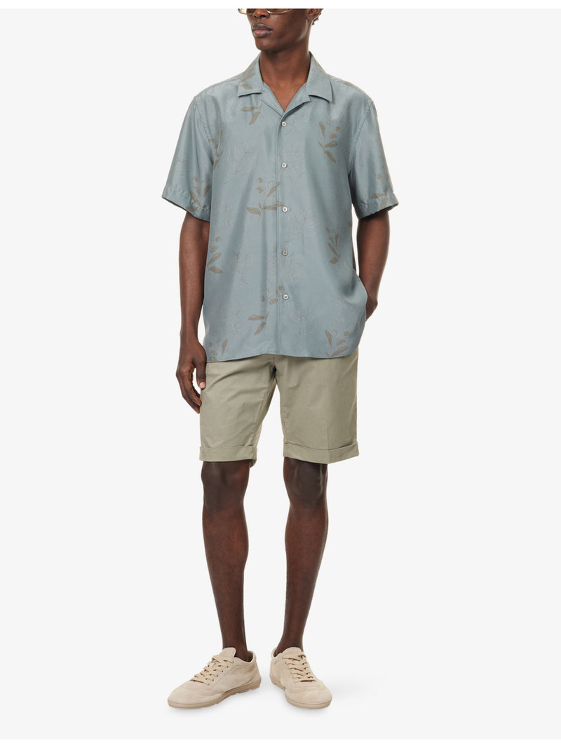 CORNELIANI Knee-Length Chino Woven Shorts outlook