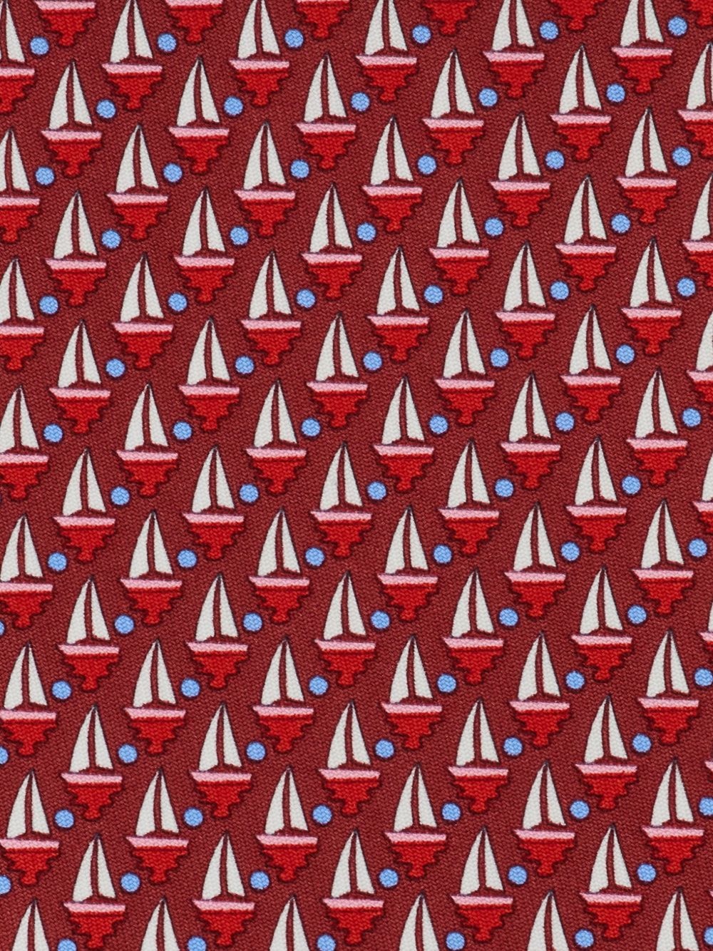 sailing-motif tie - 3