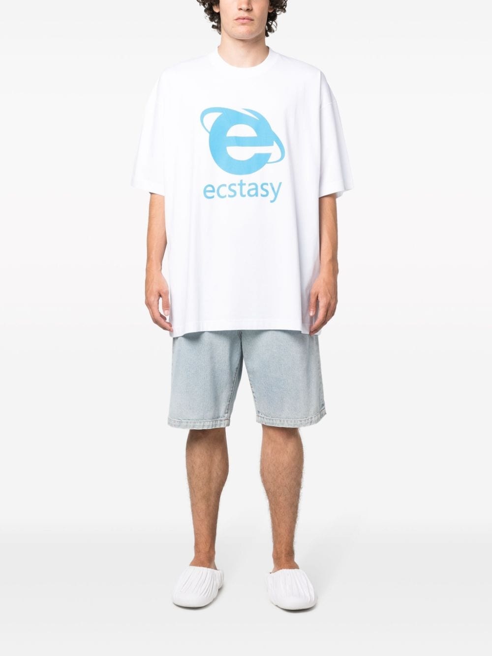 graphic-print cotton T-shirt - 2