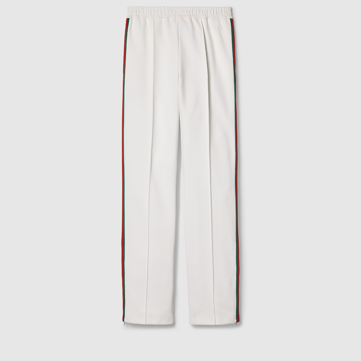 パンツ GUCCI Pantaloni in jersey di cotone con ricamo GG jersey cotton jogging pant in black and camel | GUCCI® MX