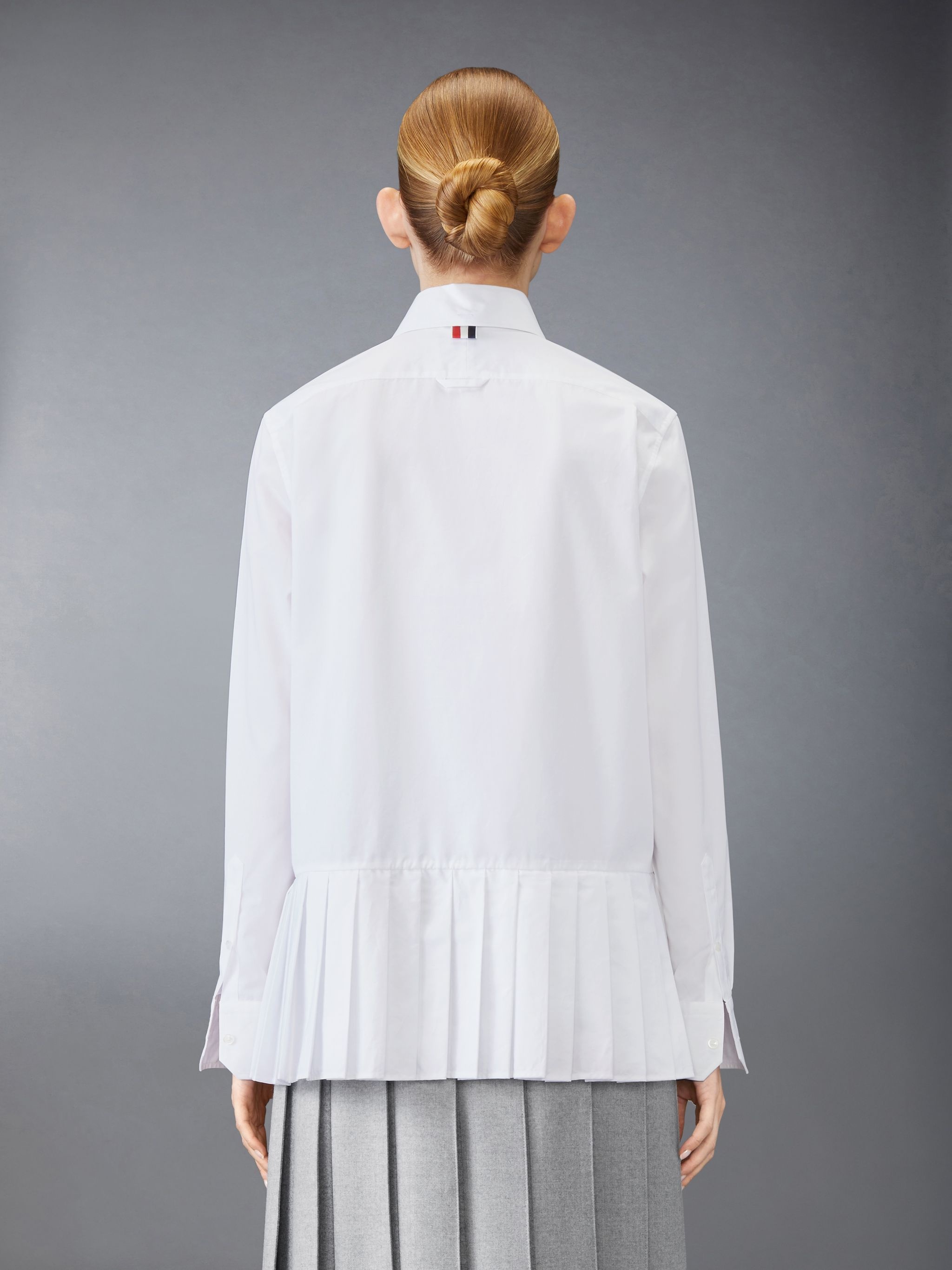 Poplin Pleated Easy Fit Shirt - 2