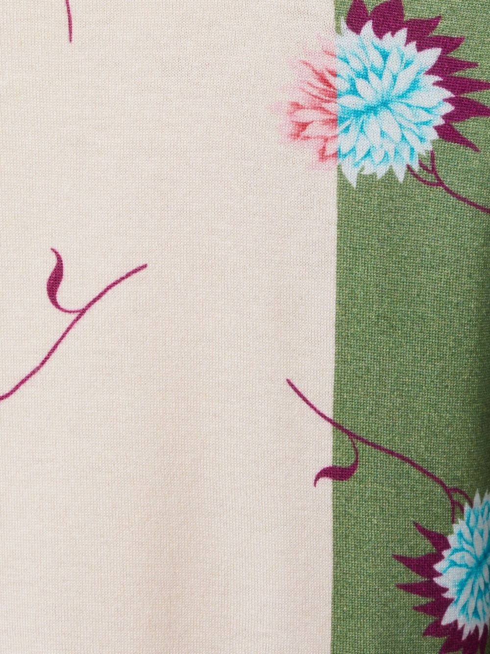 floral-print sweater - 4