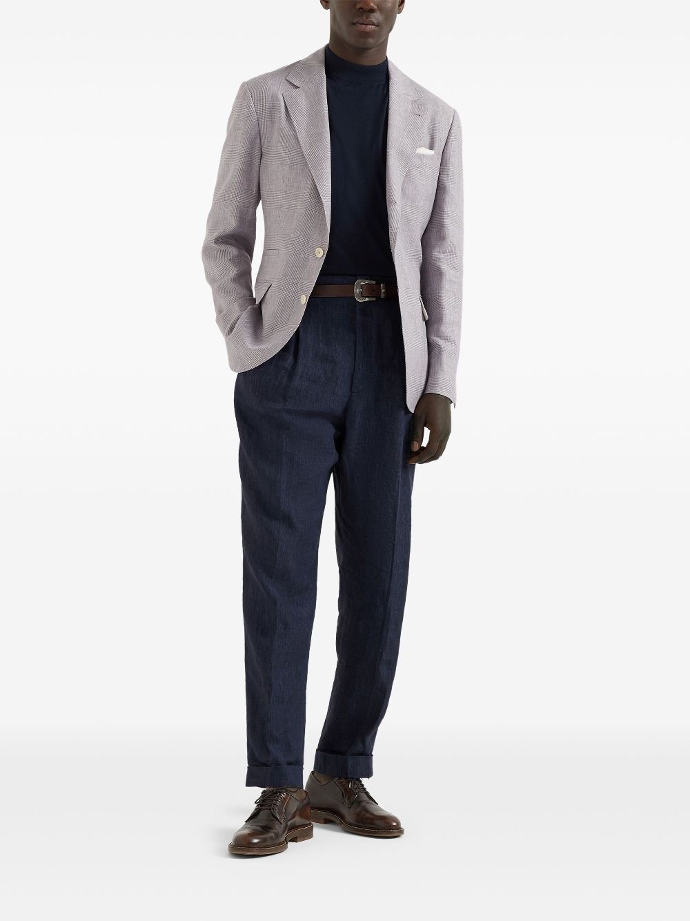 Prince of Wales check blazer - 2