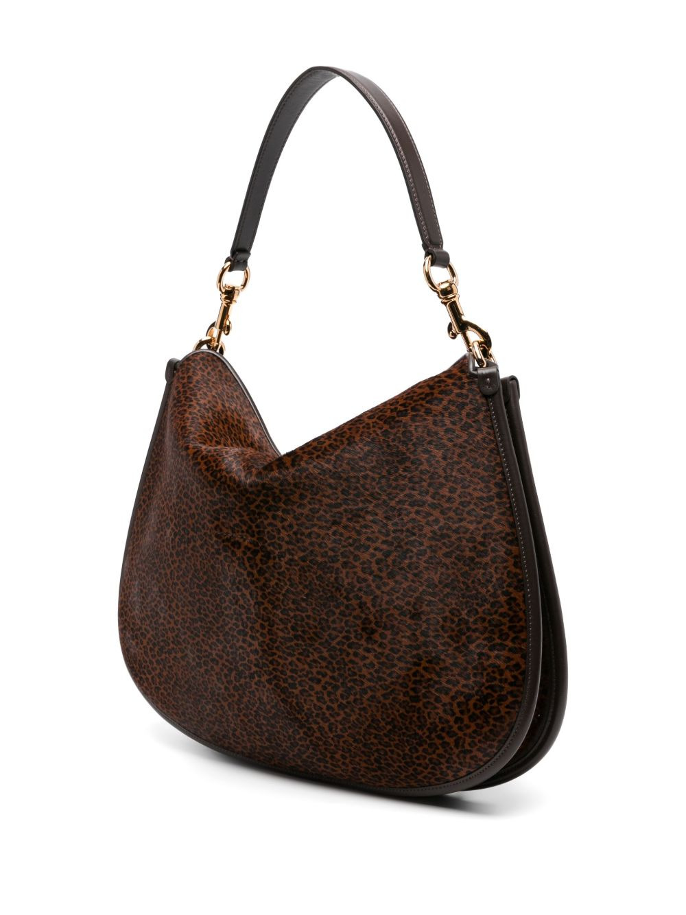 medium leopard-print shoulder bag - 3