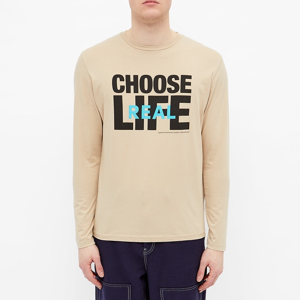 Wood Wood x Katharine Hamnett Jeff Long Sleeve Tee - 4