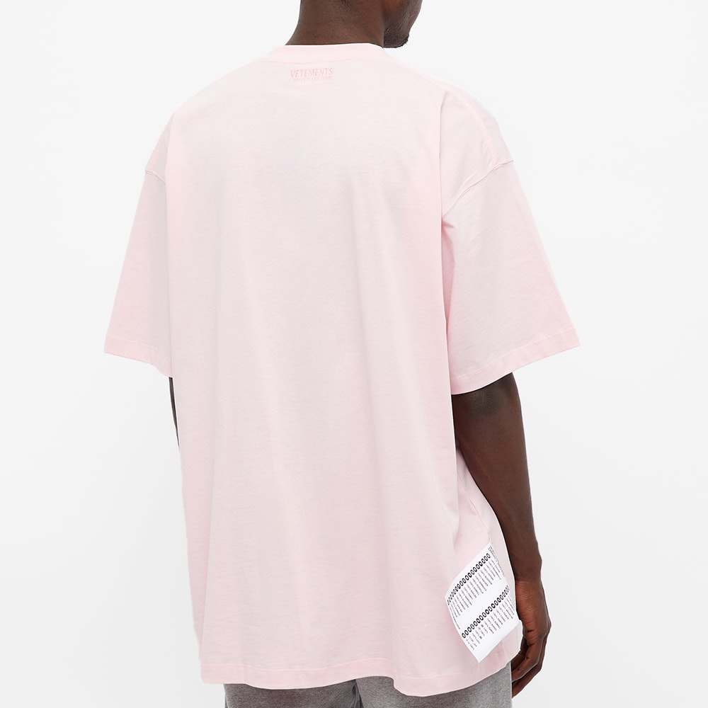 VETEMENTS Logo Label Tee - 4