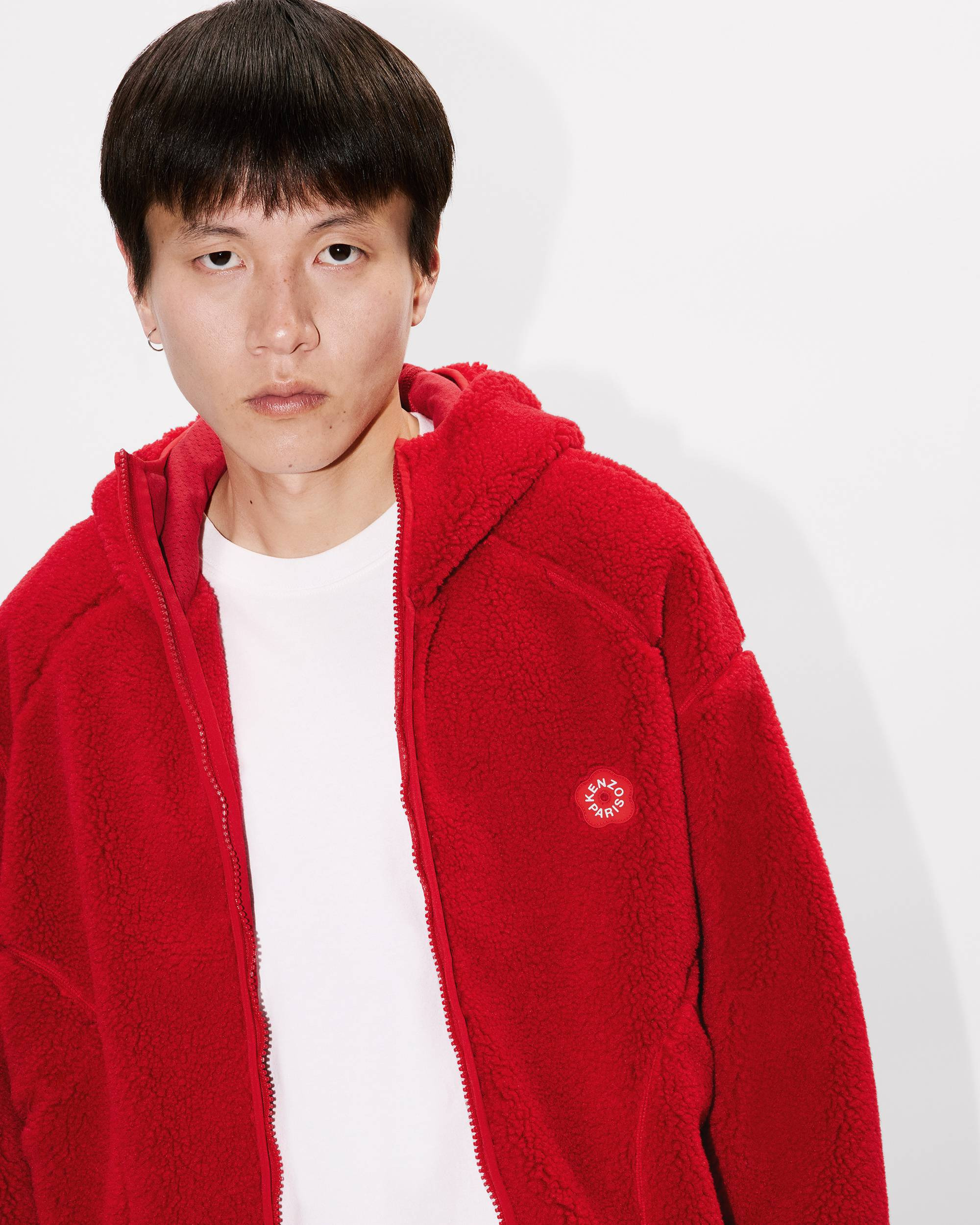 'Boke Flower 2.0' blouson in polar fleece - 6