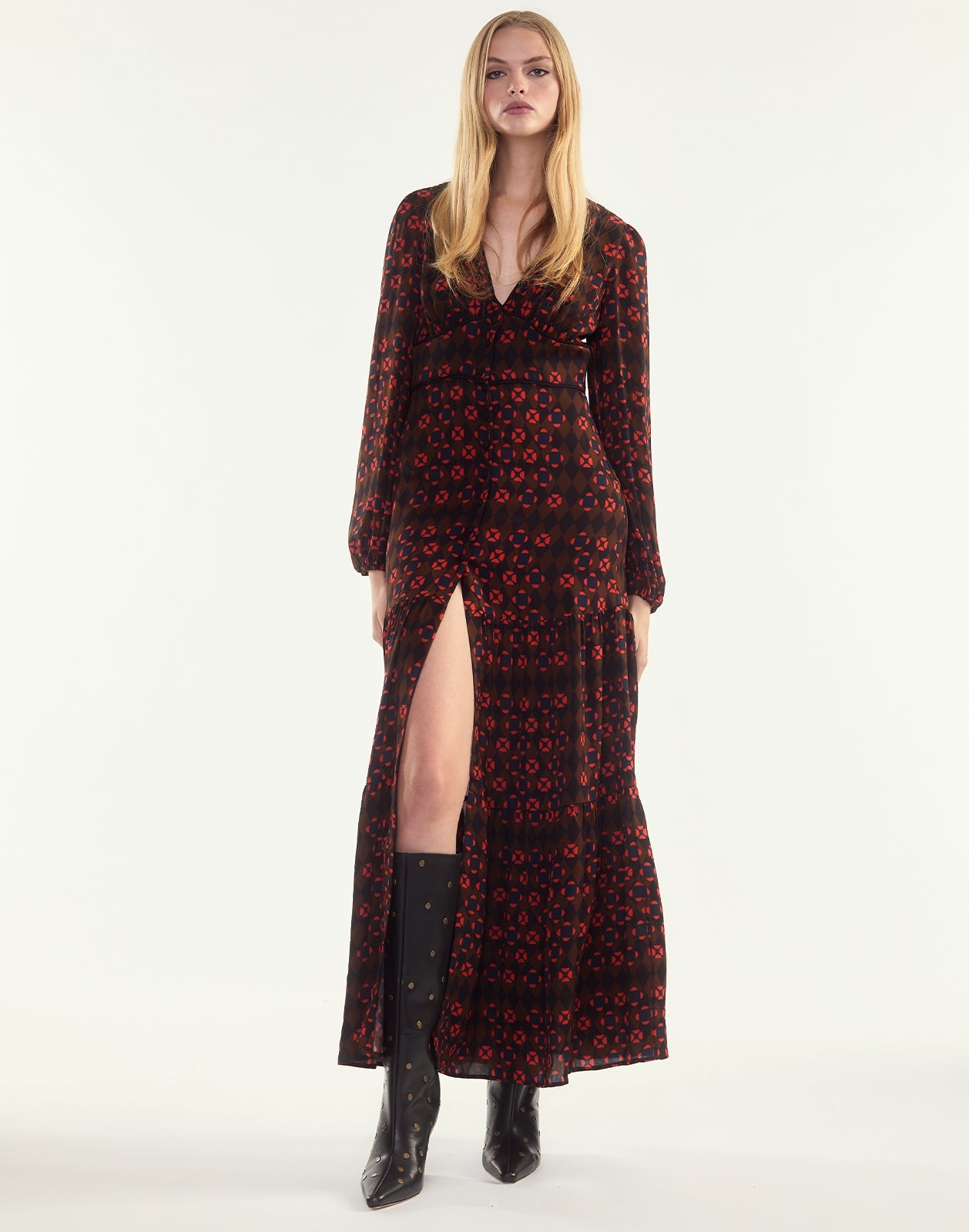 Autumn Maxi Dress - 4
