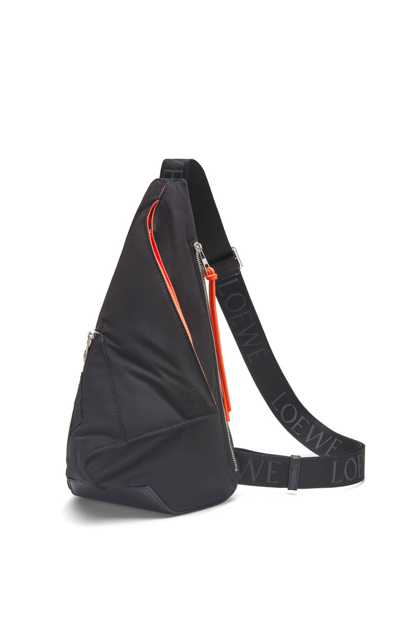 Anton Sling in nylon and calfskin 3