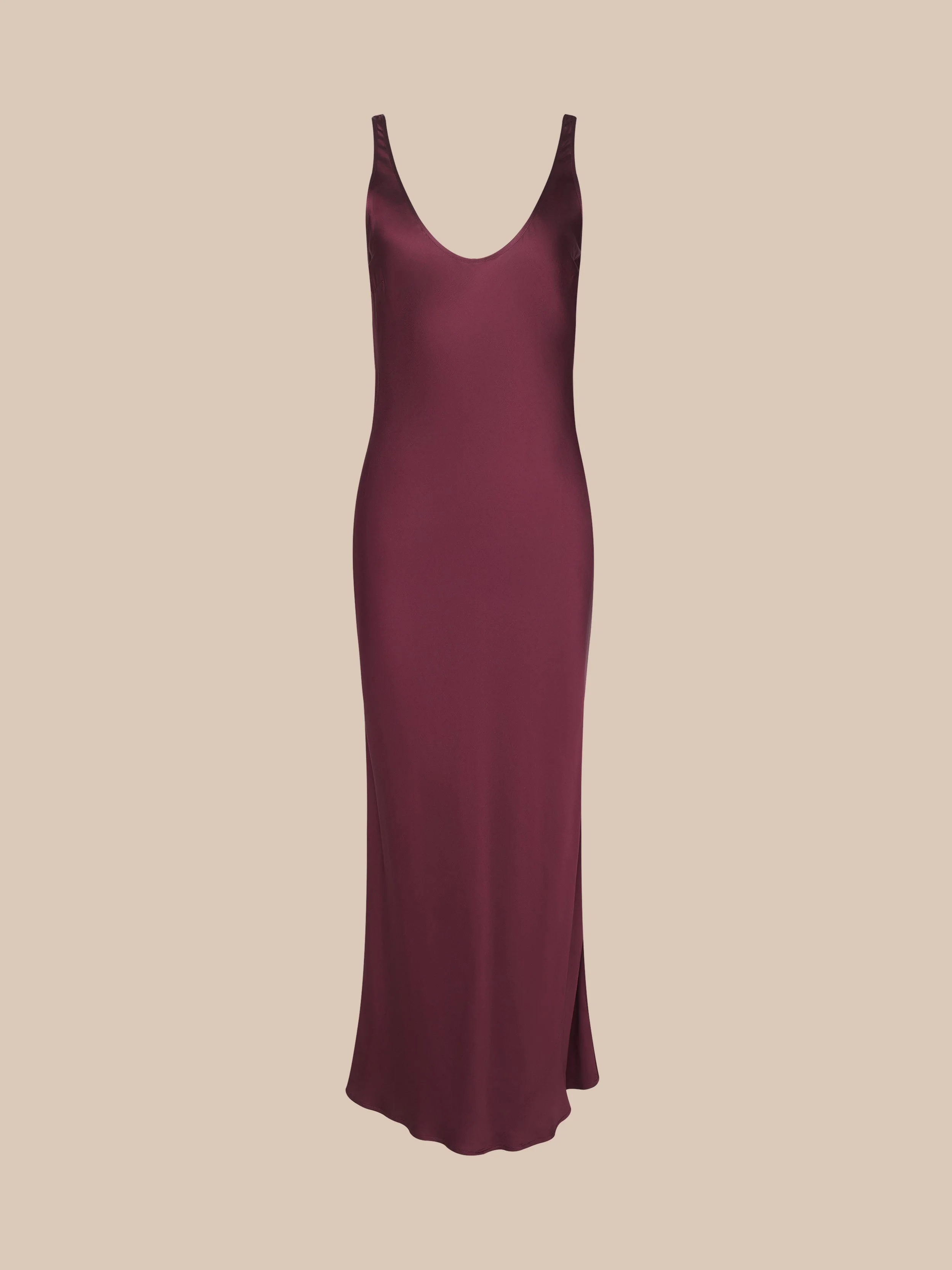 Akiya Satin Maxi Dress - 1