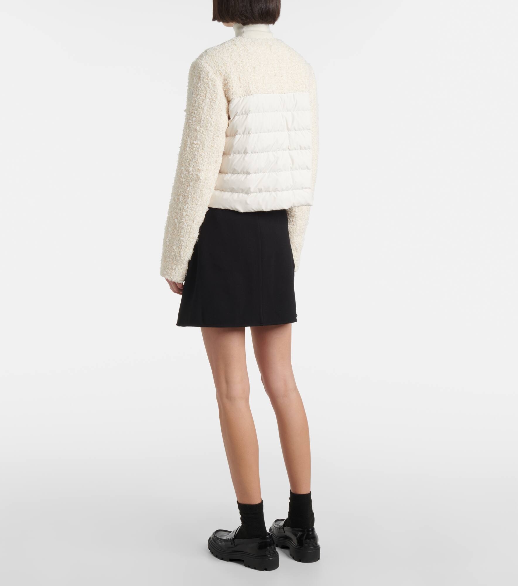 Dauphin tweed down jacket - 3