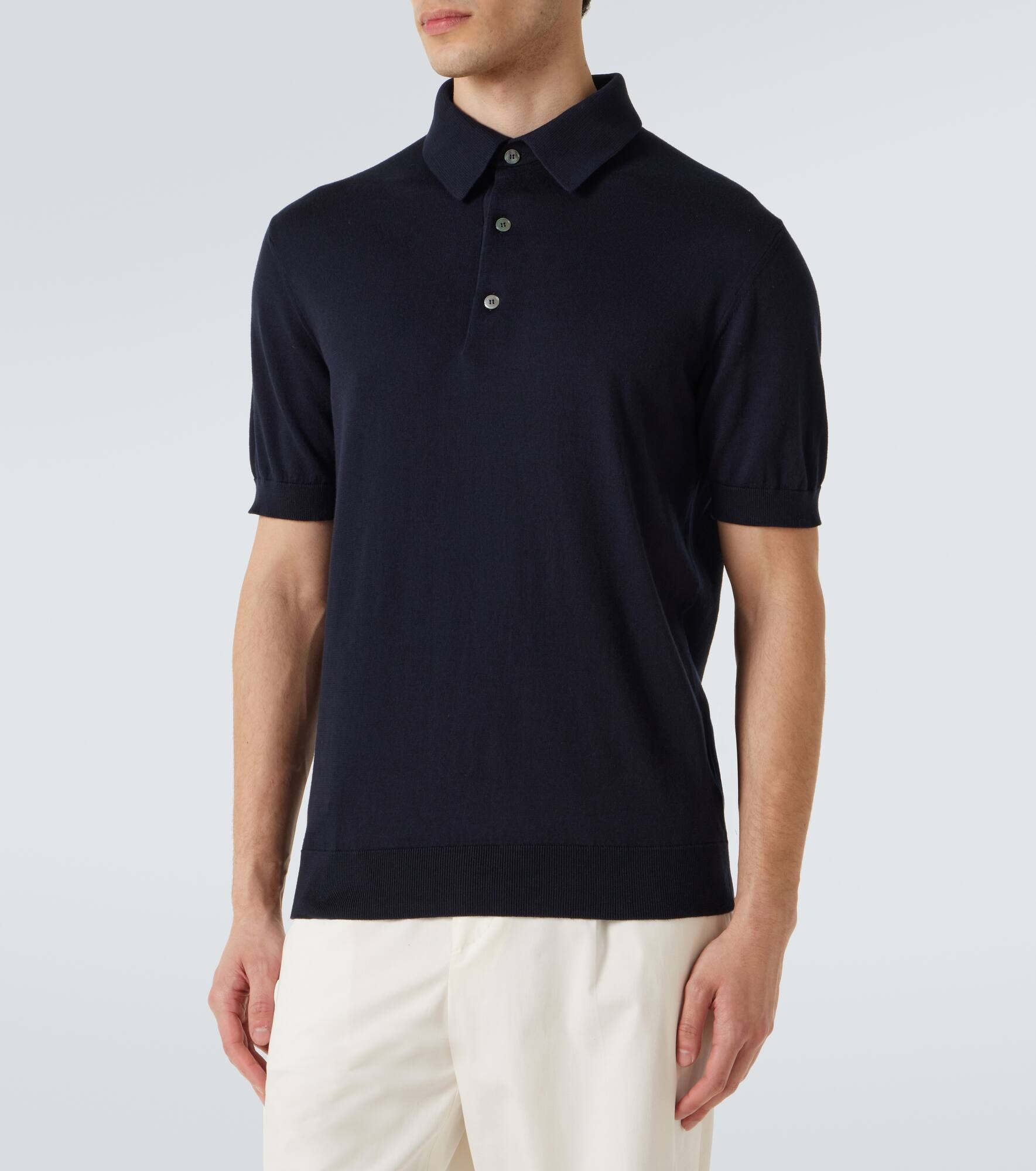 Cotton polo shirt - 3