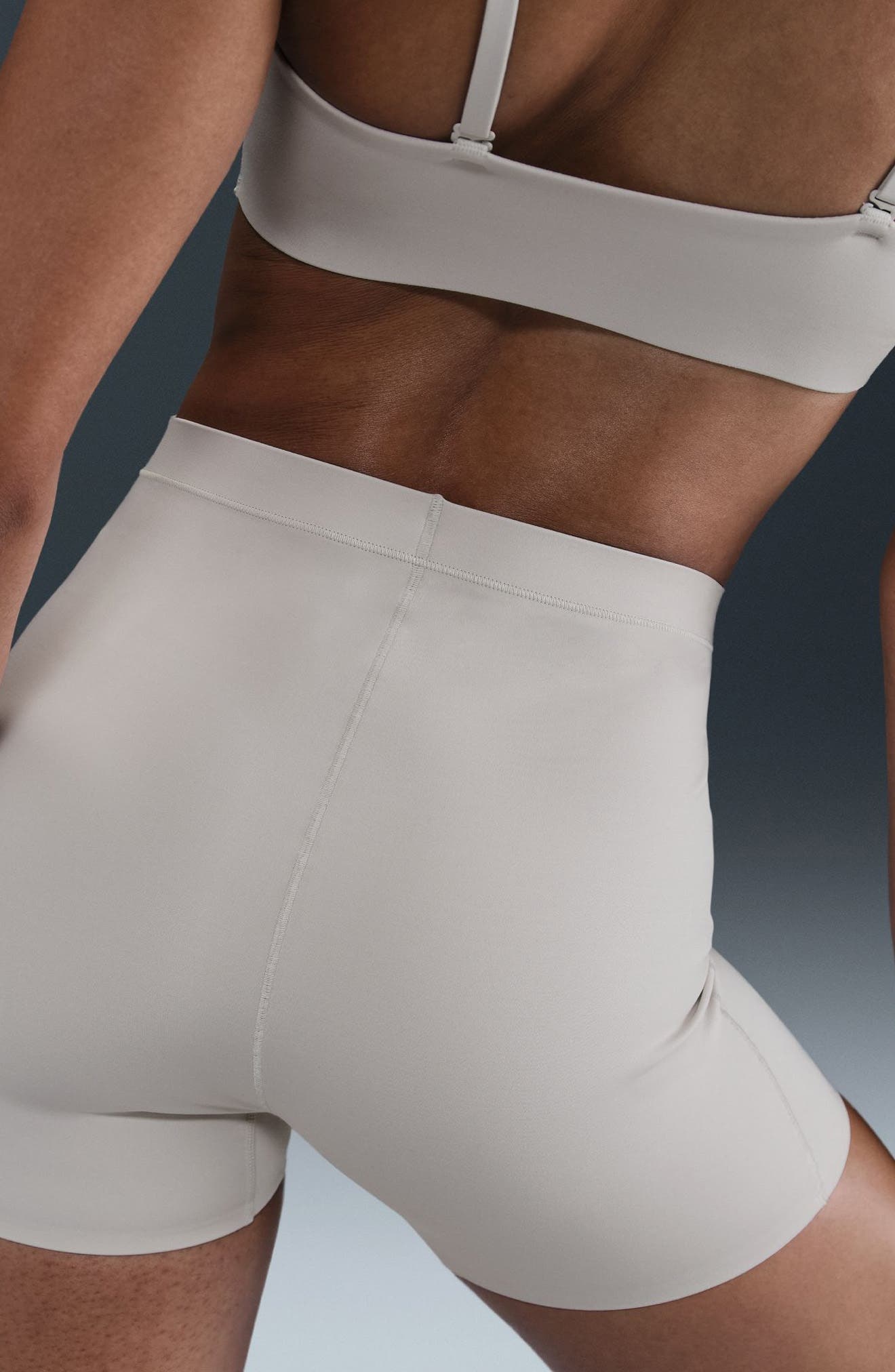 Nike Form Dri-FIT Boy Shorts in Light Orewood/Light Iron Ore at Nordstrom - 8