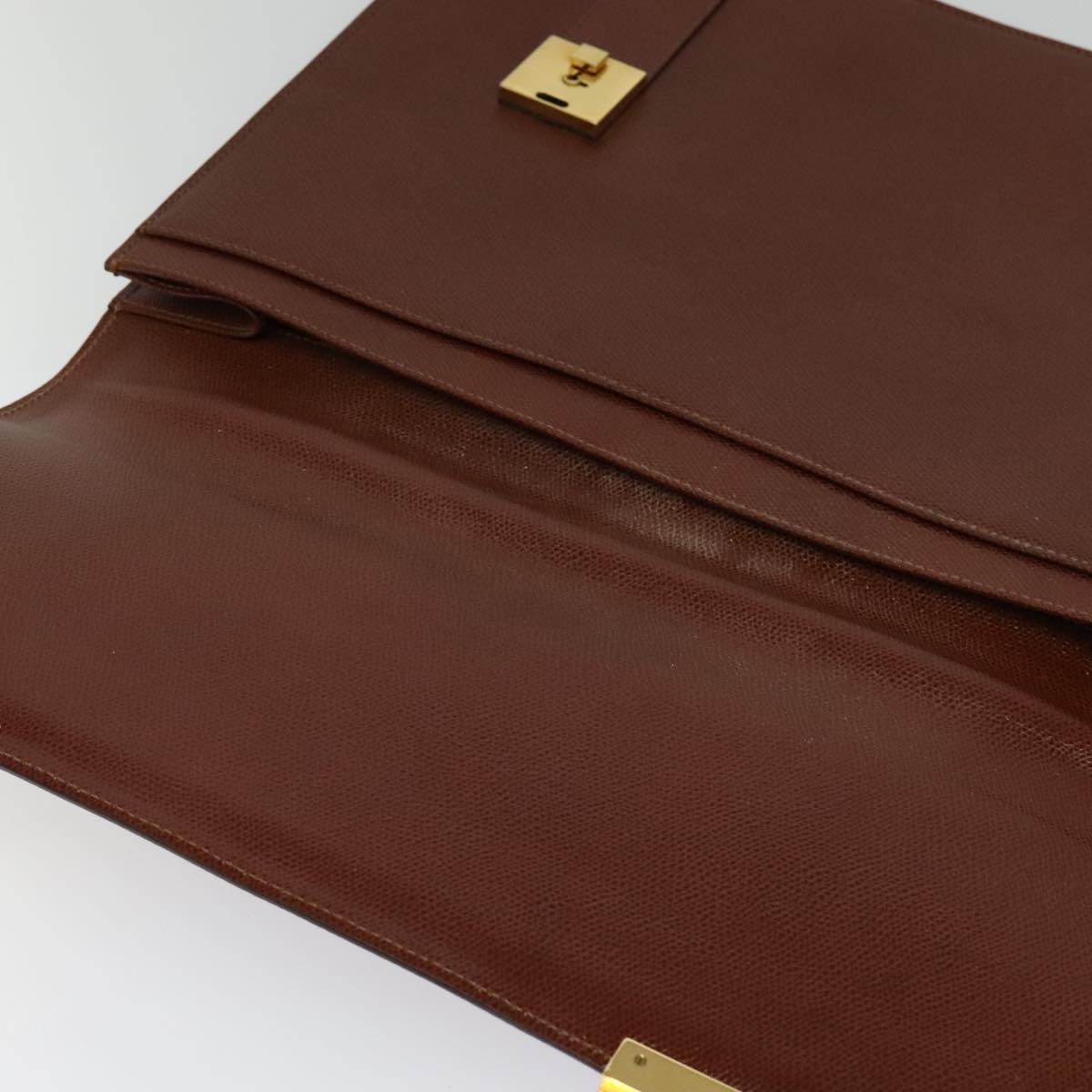CELINE Business Bag Leather Brown - 9