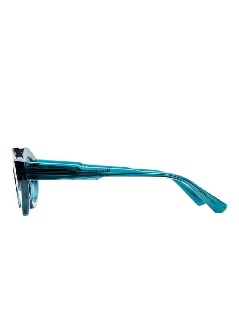 Kuboraum oval-frame glasses outlook