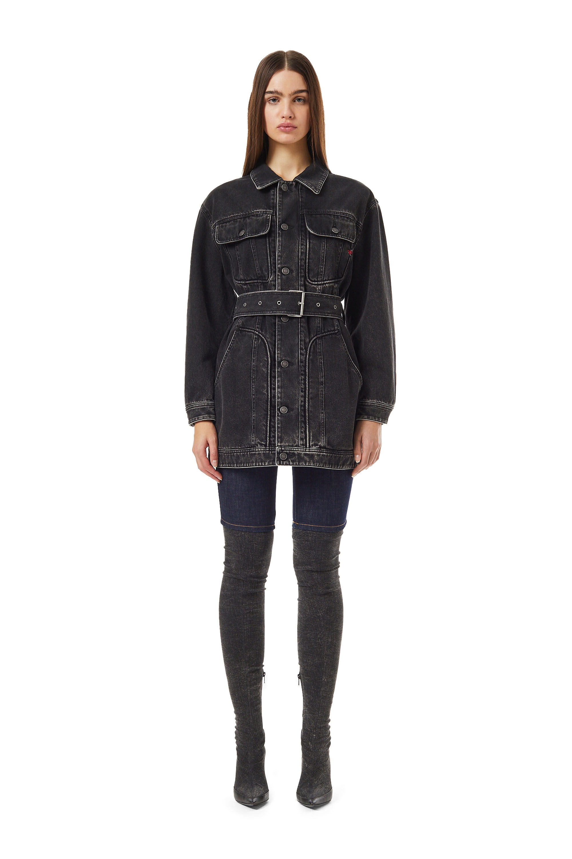 DE-FLAMINIA TRUCKER COAT - 3