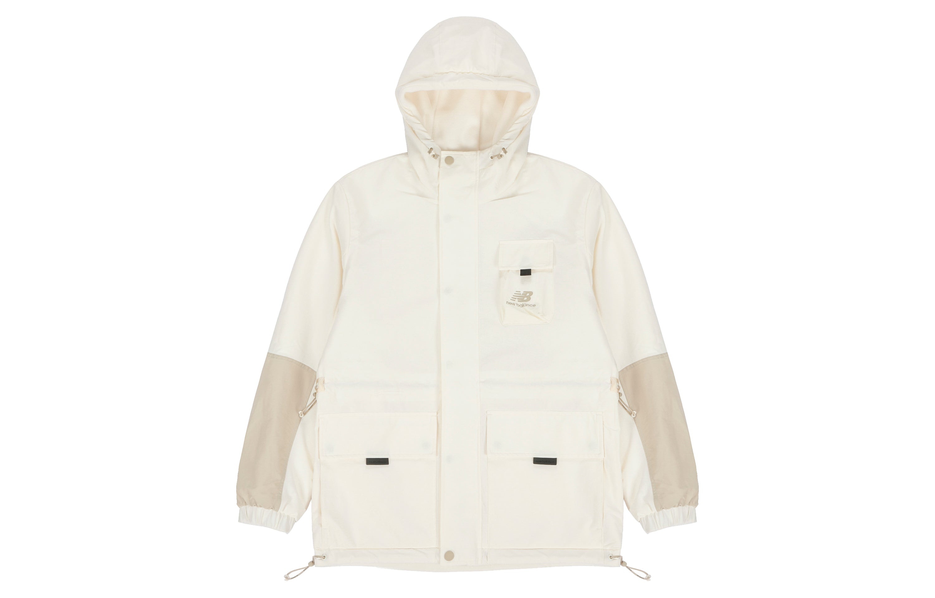 New Balance hooded Casual Jacket Couple Style White AMJ13383-MSU - 3