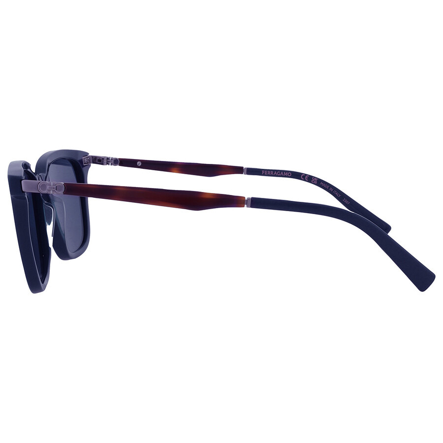 Ferragamo Blue Rectangular Men's Sunglasses SF1100S 414 52 - 4