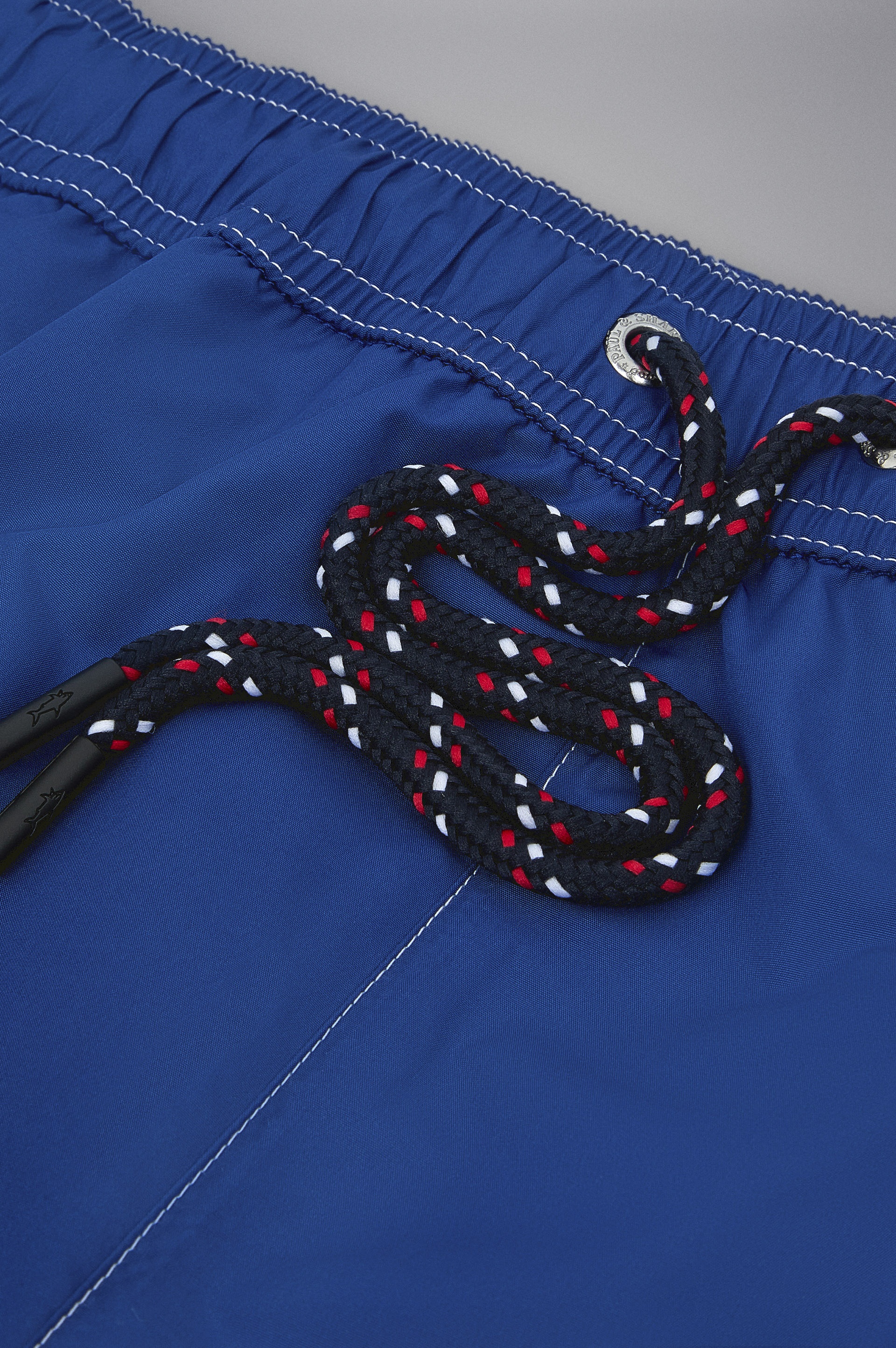 SWIM SHORTS WITH NAUTICAL EMBROIDERY - 5