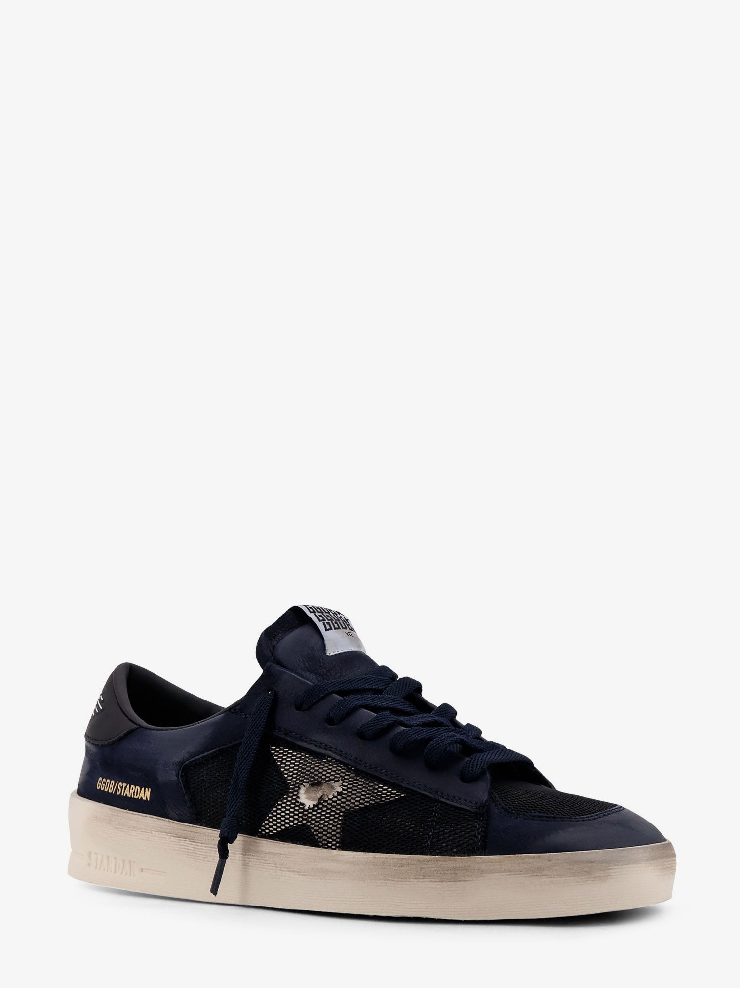 Golden Goose Deluxe Brand Stardan Under Net Star Low-Top Leather Sneakers - 2
