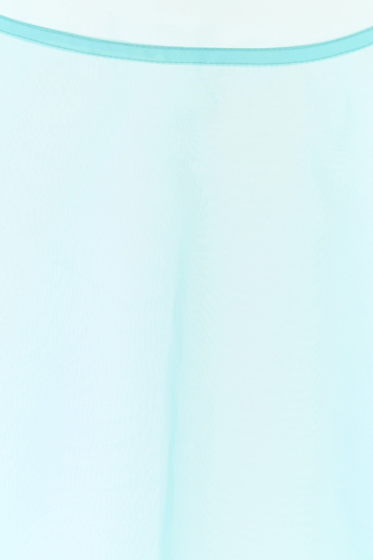 Light blue organza Camille top - 5