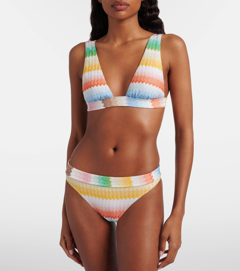 Missoni Zigzag lamé bikini outlook