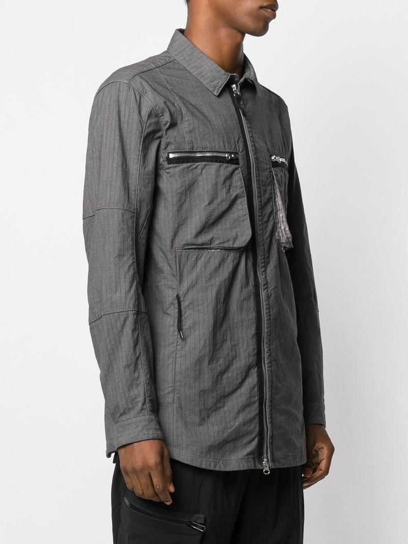 long sleeve zipped pocket jacket 3