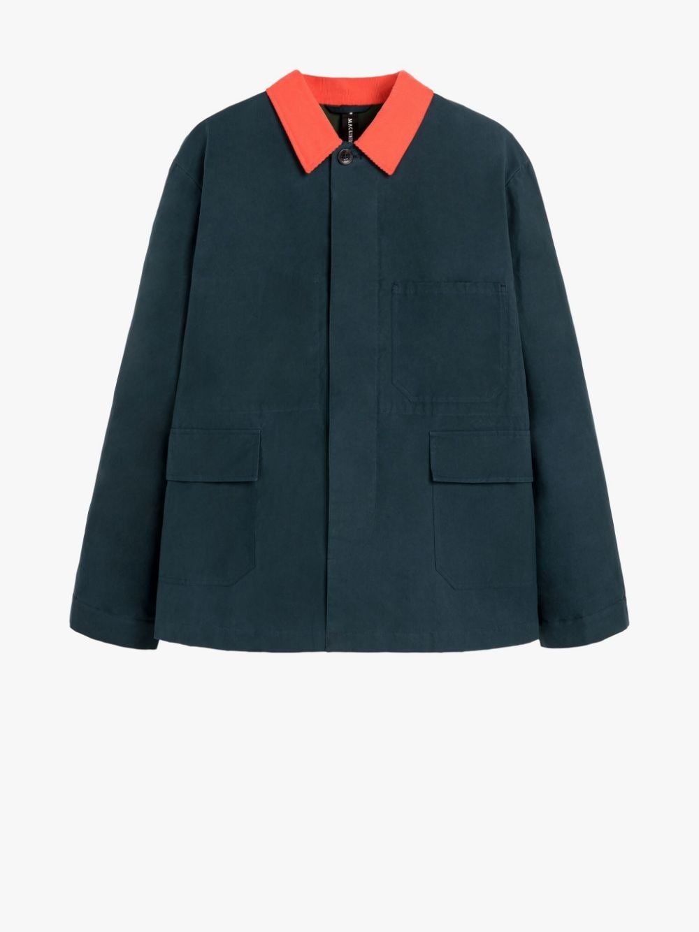 DRIZZLE INDIGO WAXED COTTON CHORE JACKET - 1