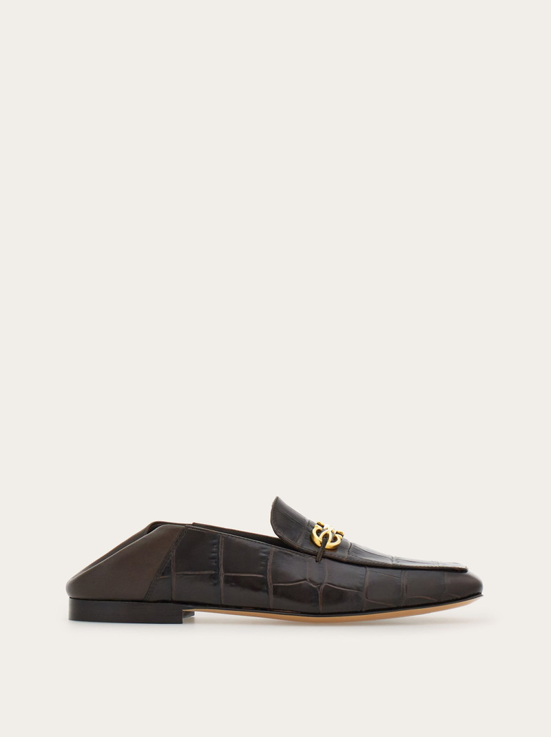 Loafer with Gancini ornament 8