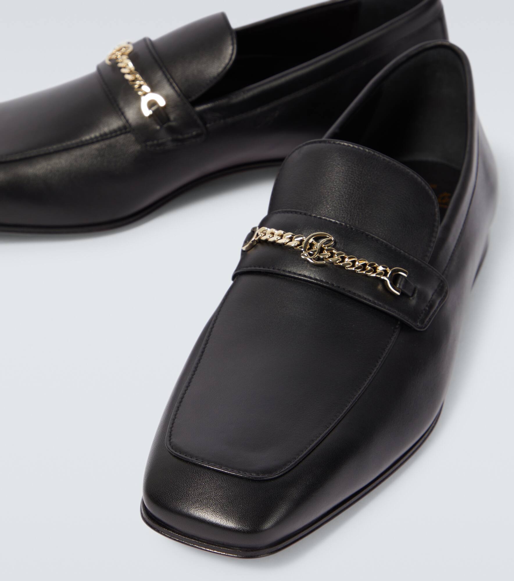 MJ Moc leather loafers - 3