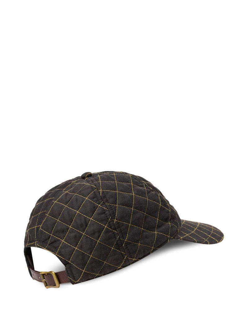 RRL by Ralph Lauren quilted deer-patch ball cap outlook