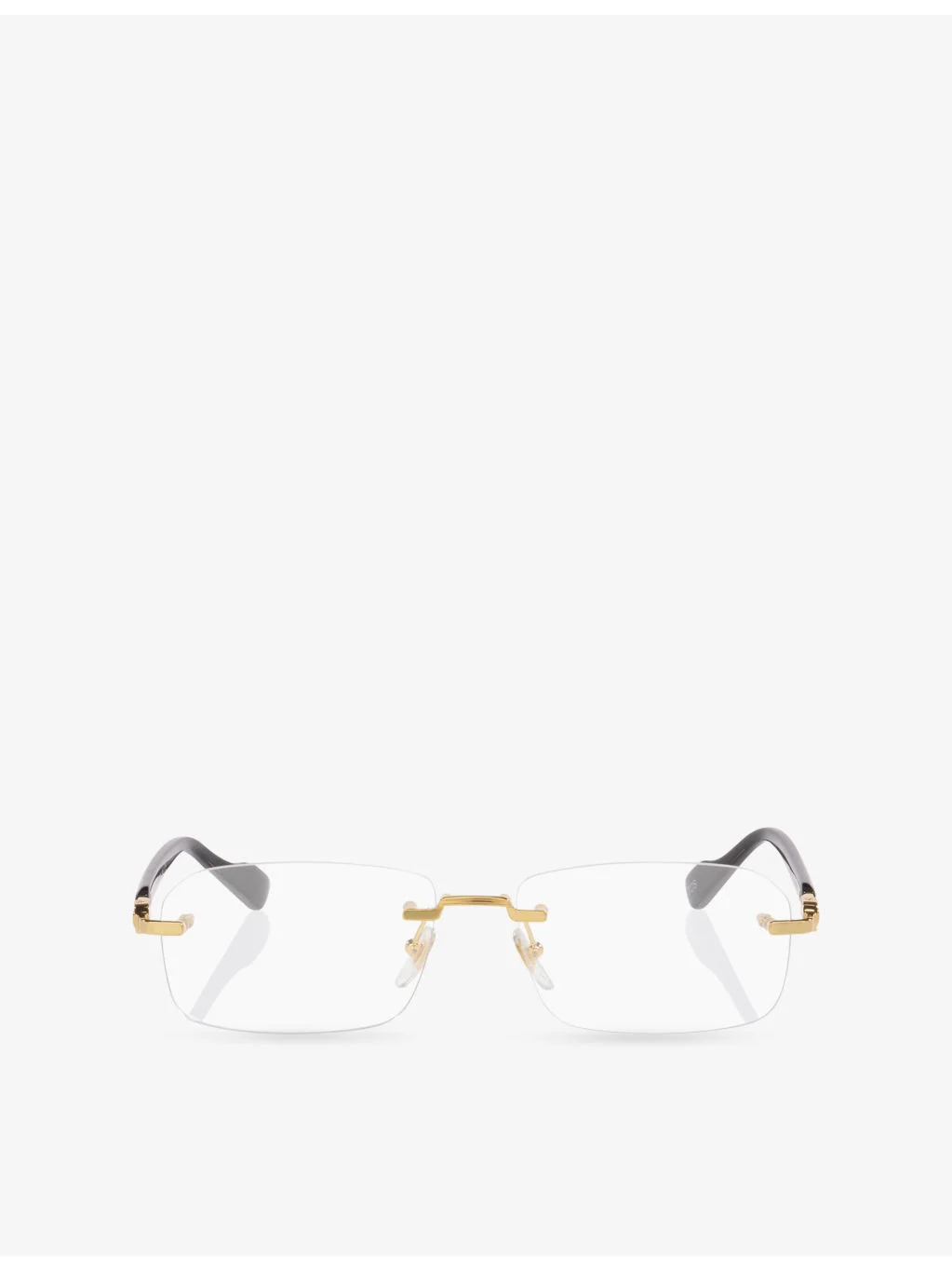 GC002111 Rectangle-Frame Metal Eyeglasses - 1